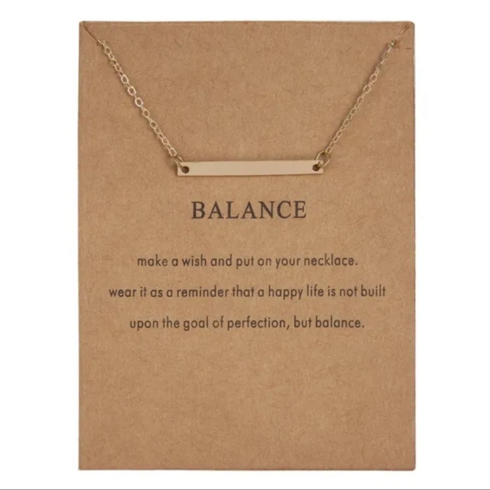 NEW Balance Necklace
